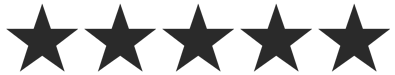 Average customer rating stars